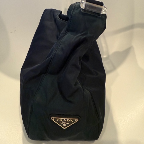 Prada Tessuto Lucite Handle Hobo Bag - Picture 2 of 13